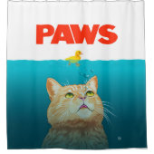 前足! シャワーカーテン (正面)