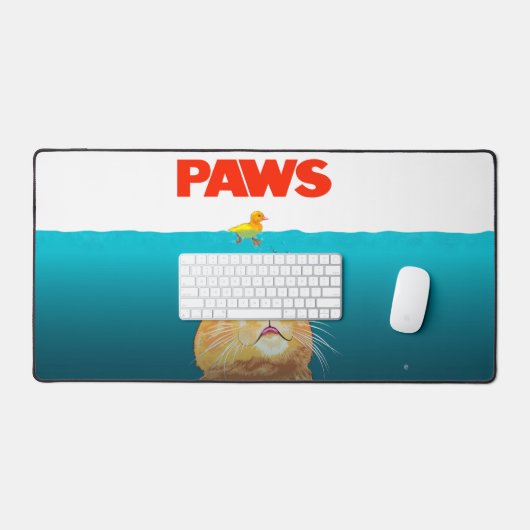 前足！ デスクマット (キーボード&マウス)