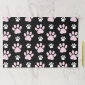 前足、ピンクの前足、犬の前足、動物の前足のパターン ペーパーパッド (インサイチュ)