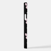 前足、ピンクの前足、犬の前足、動物の前足のパターン iPhoneケース (右側面)