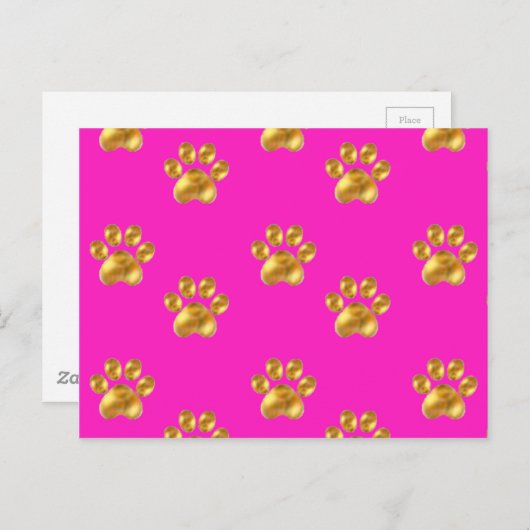 前足 ポストカード (正面/裏面)