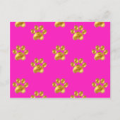 前足 ポストカード (正面)