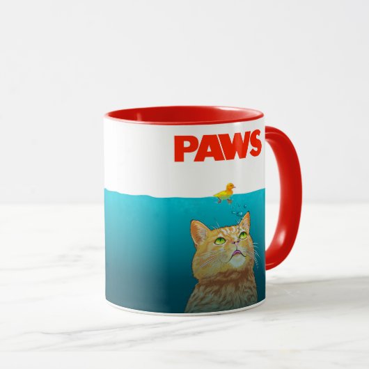 前足！ マグカップ (正面右)