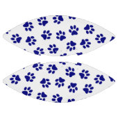 前足、犬の前足、ネイビーブルーの前足のパターン アメリカンフットボール (パネル)