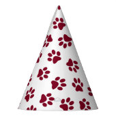 前足、犬の前足、ブルゴーニュの前足のパターン パーティーハット (左)