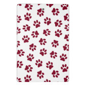 前足、犬の前足、ブルゴーニュの前足のパターン ミニクリップボード (裏面)