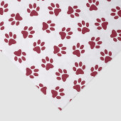 前足、犬の前足、ブルゴーニュの前足のパターン 薄葉紙 (詳細)