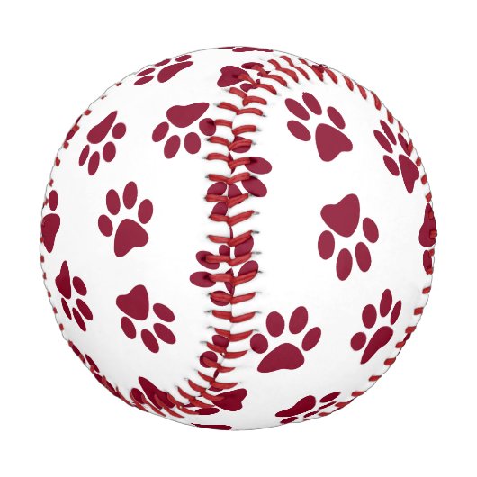 前足、犬の前足、ブルゴーニュの前足のパターン 野球ボール (アングル)