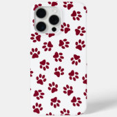 前足、犬の前足、ブルゴーニュの前足のパターン Case-Mate iPhoneケース (裏面)