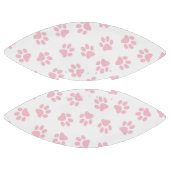 前足、犬の前足、ベビーピンクの前足のパターン アメリカンフットボール (パネル)