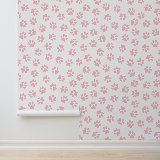 前足、犬の前足、ベビーピンクの前足のパターン 壁紙 (アプリケーション)