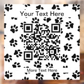 前足、犬の前足、猫の前足、黒い前足のパターン ウィンドウサイン (シート2)