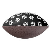 前足、犬の前足、白い前足のパターン アメリカンフットボール (回転90)