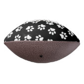 前足、犬の前足、白い前足のパターン アメリカンフットボール (回転270)