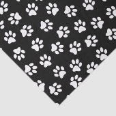 前足、犬の前足、白い前足のパターン 薄葉紙 (詳細)