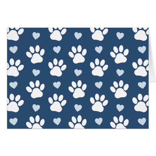 前足、犬の前足、白い前足、青いハートのパターン (正面横)