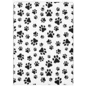 前足、犬の前足、白黒のパターン クリップボード (裏面)