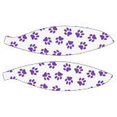 前足、犬の前足、紫の前足のパターン バスケットボール (パネル)