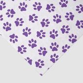 前足、犬の前足、紫の前足のパターン 薄葉紙 (詳細)