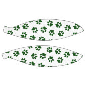 前足、犬の前足、緑の前足のパターン バスケットボール (パネル)