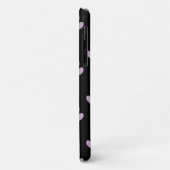 前足、犬の前足、薄紫の前足、ハート Case-Mate iPhoneケース (裏面/左)