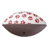 前足、犬の前足、赤い前足 アメリカンフットボール (回転270)