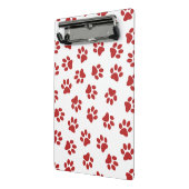 前足、犬の前足、赤い前足 ミニクリップボード (アングル2)