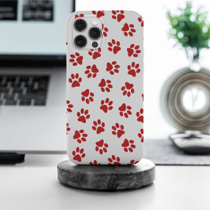 前足、犬の前足、赤い前足 iPhone 15 PRO MAXケース
