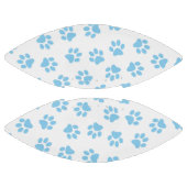 前足、犬の前足、赤ちゃん青の前足のパターン アメリカンフットボール (パネル)