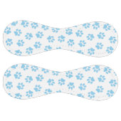 前足、犬の前足、赤ちゃん青の前足のパターン ソフトボール (パネル)