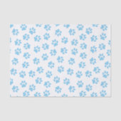 前足、犬の前足、赤ちゃん青の前足のパターン 薄葉紙 (正面)