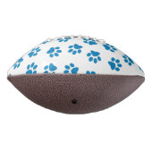 前足、犬の前足、青い前足のパターン アメリカンフットボール (回転270)