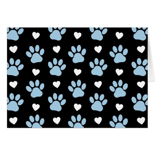 前足、犬の前足、青い前足、白いハートのパターン (正面横)