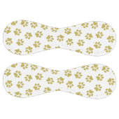 前足、犬の前足、黄金の前足のパターン ソフトボール (パネル)