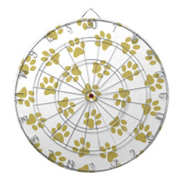 前足、犬の前足、黄金の前足のパターン ダーツボード