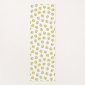 前足、犬の前足、黄金の前足のパターン ヨガマット (正面)