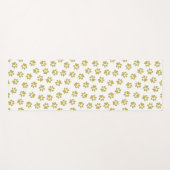 前足、犬の前足、黄金の前足のパターン ヨガマット (正面(横))