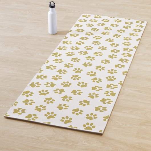 前足、犬の前足、黄金の前足のパターン ヨガマット (インサイチュ)