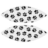 前足、犬の前足、黒い前足のパターン アメリカンフットボール (パネル)