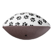 前足、犬の前足、黒い前足のパターン アメリカンフットボール (回転270)