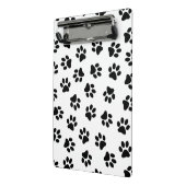 前足、犬の前足、黒い前足のパターン ミニクリップボード (アングル2)