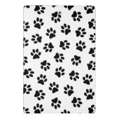 前足、犬の前足、黒い前足のパターン ミニクリップボード (裏面)