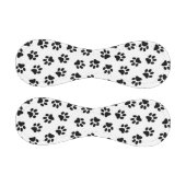 前足、犬の前足、黒い前足のパターン 野球ボール (パネル)