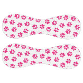 前足、犬の足、ピンクの前足のパターン ソフトボール (パネル)