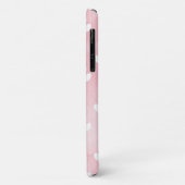 前足、白い前足、水色、ピンク Case-Mate iPhoneケース (裏面/左)