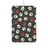 前足、白足、赤足、ハート カーエアーフレッシュナー (正面)