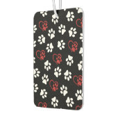 前足、白足、赤足、ハート カーエアーフレッシュナー (左)