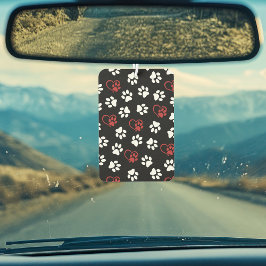 前足、白足、赤足、ハート カーエアーフレッシュナー