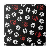 前足、白足、赤足、ハート タイル (正面)