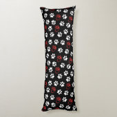 前足、白足、赤足、ハート ボディピロー (裏面 (縦))